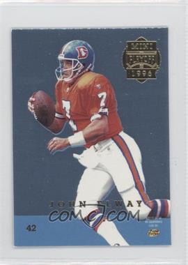 1996 Playoff Trophy Contenders - Mini Back-to-Backs #42 - John Elway, Anthony Miller