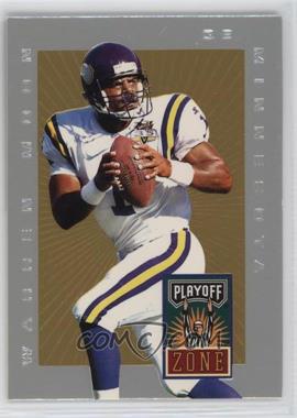 1996 Playoff Trophy Contenders - Playoff Zone #PZ-10 - Warren Moon