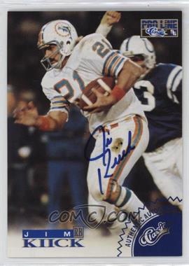 1996 Pro Line - Autographs - Blue #_JIKI - Jim Kiick