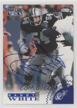 1996 Pro Line - Autographs - Blue #_RAWH - Randy White