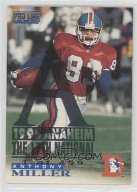 1996 Pro Line - [Base] - 1996 Anaheim National #107 - Anthony Miller /499