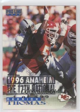 1996 Pro Line - [Base] - 1996 Anaheim National #246 - Derrick Thomas /499