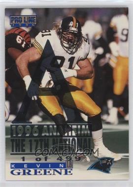 1996 Pro Line - [Base] - 1996 Anaheim National #266 - Kevin Greene /499