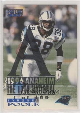 1996 Pro Line - [Base] - 1996 Anaheim National #271 - Tyrone Poole /499