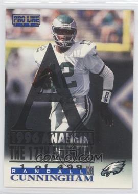 1996 Pro Line - [Base] - 1996 Anaheim National #30 - Randall Cunningham /499