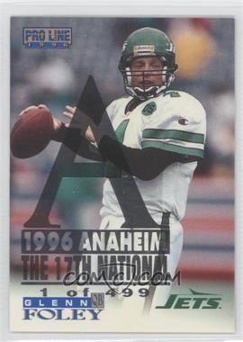 1996 Pro Line - [Base] - 1996 Anaheim National #34 - Glenn Foley /499