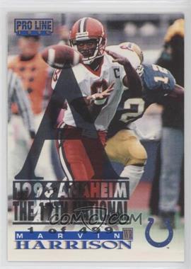 1996 Pro Line - [Base] - 1996 Anaheim National #342 - Marvin Harrison /499