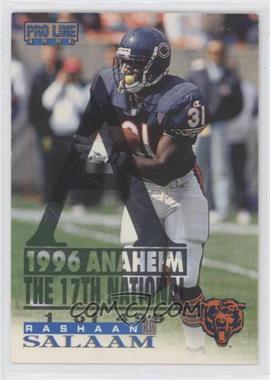 1996 Pro Line - [Base] - 1996 Anaheim National #39 - Rashaan Salaam /499 [EX to NM]