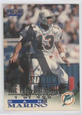 1996 Pro Line - [Base] - 1996 Anaheim National #5 - Dan Marino /499