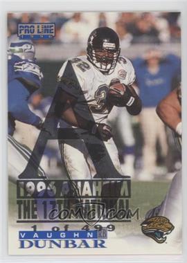1996 Pro Line - [Base] - 1996 Anaheim National #78 - Vaughn Dunbar /499