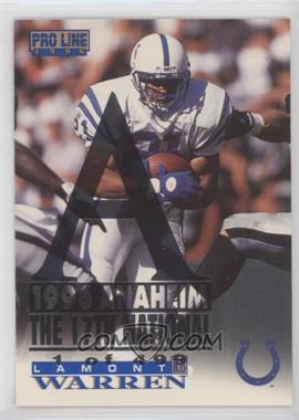 1996 Pro Line - [Base] - 1996 Anaheim National #86 - Lamont Warren /499