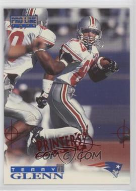 1996 Pro Line - [Base] - Printer's Proof #343 - Terry Glenn