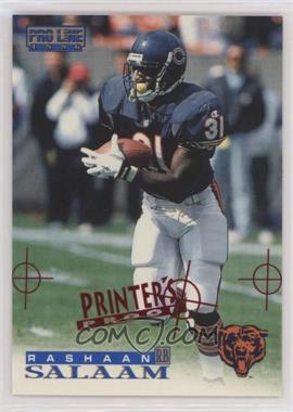 1996 Pro Line - [Base] - Printer's Proof #39 - Rashaan Salaam