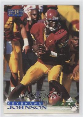 1996 Pro Line - [Base] #318 - Keyshawn Johnson