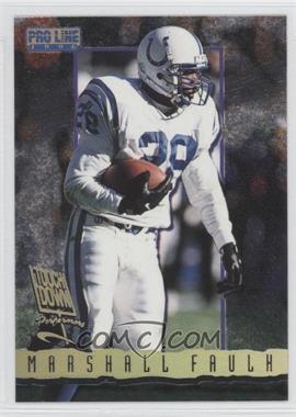 1996 Pro Line - Touchdown Performers #TD7 - Marshall Faulk