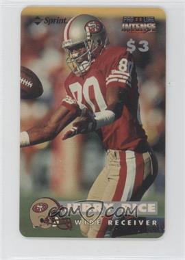 1996 Pro Line II Intense - Sprint $3 Phone Cards #17 - Jerry Rice /9455