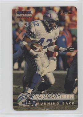 1996 Pro Line II Intense - Sprint $3 Phone Cards #31 - Chris Warren /9455