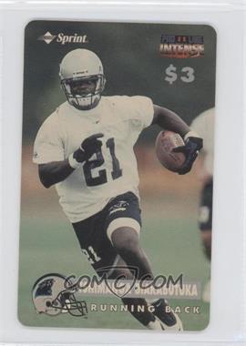 1996 Pro Line II Intense - Sprint $3 Phone Cards #34 - Tshimanga Biakabutuka /9455