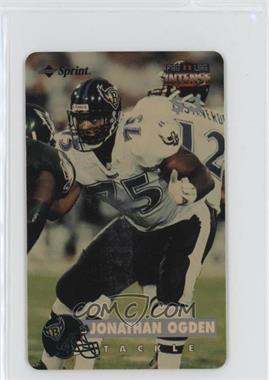 1996 Pro Line II Intense - Sprint $3 Phone Cards #37 - Jonathan Ogden /9455 [EX to NM]