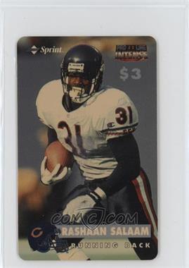 1996 Pro Line II Intense - Sprint $3 Phone Cards #38 - Rashaan Salaam /9455 [EX to NM]