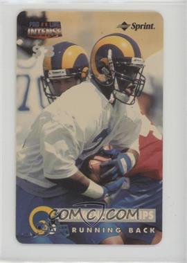 1996 Pro Line II Intense - Sprint $3 Phone Cards #50 - Lawrence Phillips /9455