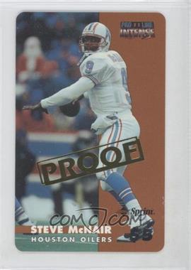 1996 Pro Line II Intense - Sprint $5 Phone Cards - Proof #11 - Steve McNair /104