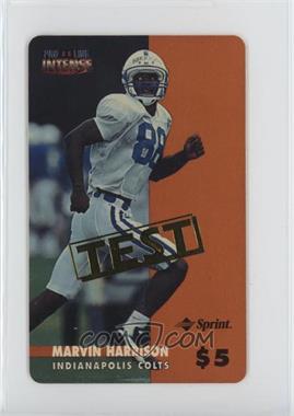 1996 Pro Line II Intense - Sprint $5 Phone Cards - Test #17 - Marvin Harrison /52