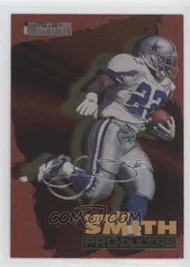 1996 Pro Line II Memorabilia - Producers - Silver Signature #P4 - Emmitt Smith