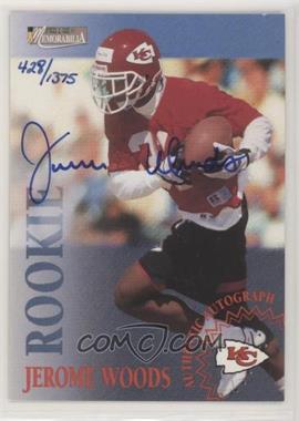 1996 Pro Line II Memorabilia - Rookie Autographs #_JEWO - Jerome Woods /1375