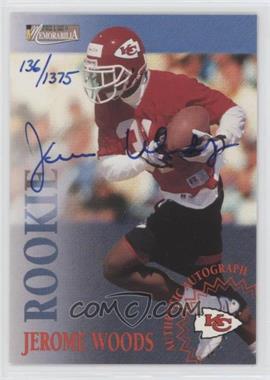 1996 Pro Line II Memorabilia - Rookie Autographs #_JEWO - Jerome Woods /1375