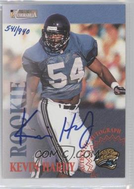 1996 Pro Line II Memorabilia - Rookie Autographs #_KEHA - Kevin Hardy /940