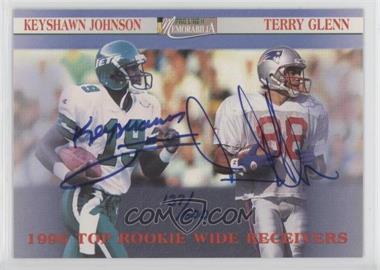 1996 Pro Line II Memorabilia - Rookie Autographs #_KJTG - Keyshawn Johnson, Terry Glenn /600