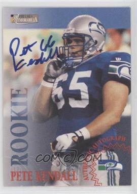 1996 Pro Line II Memorabilia - Rookie Autographs #_PEKE.2 - Pete Kendall (No Serial Number)