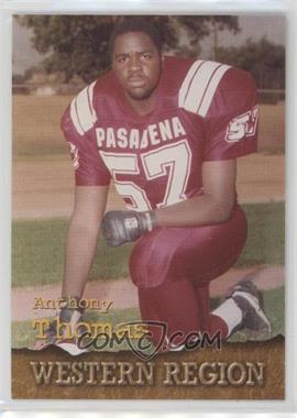 1996 Roox Western Region High School Football - [Base] #59 - Anthony Thomas