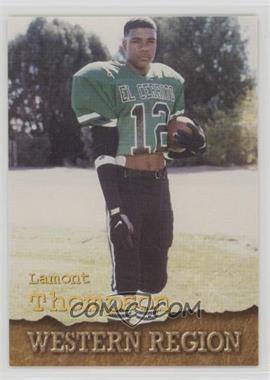 1996 Roox Western Region High School Football - [Base] #79 - Lamont Thompson [Noted]