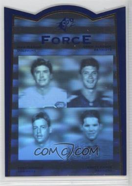 1996 SP - Force #FR3 - Dan Marino, Brett Favre, Troy Aikman, Drew Bledsoe