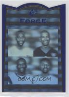 Jerry Rice, Carl Pickens, Isaac Bruce, Herman Moore [EX to NM]