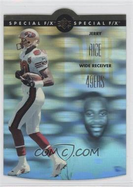 1996 SP - Holoview - Special F/X Die-Cut #1 - Jerry Rice