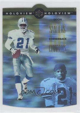 1996 SP - Holoview - Special F/X Die-Cut #26 - Deion Sanders