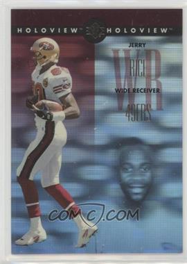 1996 SP - Holoview #1 - Jerry Rice