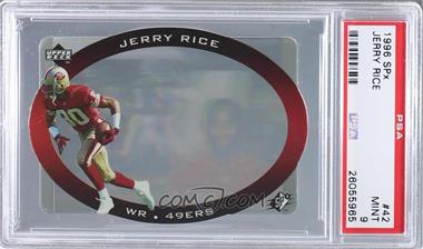 1996 SPx - [Base] #42 - Jerry Rice [PSA 9 MINT]