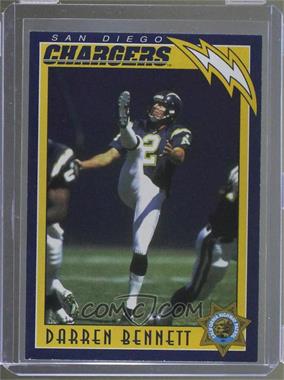 1996 San Diego Chargers California Highway Patrol - [Base] #8 - Darren Bennett