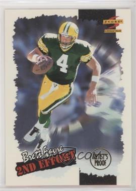 1996 Score - [Base] - Artist's Proof #245 - Brett Favre