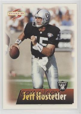 1996 Score Quarterback Club - [Base] #_JEHO - Jeff Hostetler