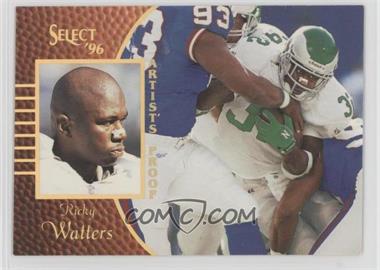 1996 Select - [Base] - Artist's Proof #27 - Ricky Watters [Noted]