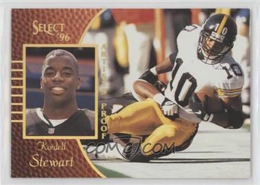 1996 Select - [Base] - Artist's Proof #3 - Kordell Stewart