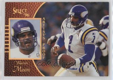 1996 Select - [Base] - Artist's Proof #41 - Warren Moon