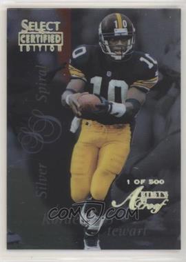 1996 Select Certified Edition - [Base] - Artist's Proof #123 - Kordell Stewart /500 [EX to NM]