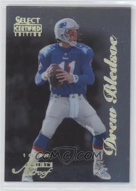 1996 Select Certified Edition - [Base] - Artist's Proof #45 - Drew Bledsoe /500