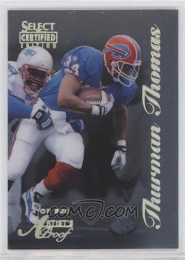 1996 Select Certified Edition - [Base] - Artist's Proof #65 - Thurman Thomas /500